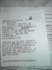 Pago no acreditado