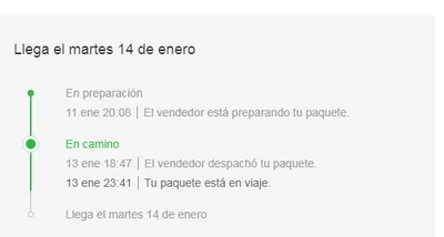 El pedido no llega y no tengo manera de contactar a la empresa que lo entrega
