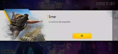 Mi cuenta esta suspendido