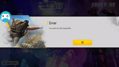 Suspendieron mi cuenta de fre fire