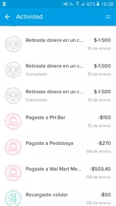 Devolucion de dinero